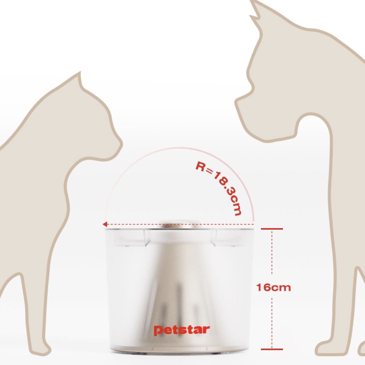 PETSTAR 火山循环饮水机